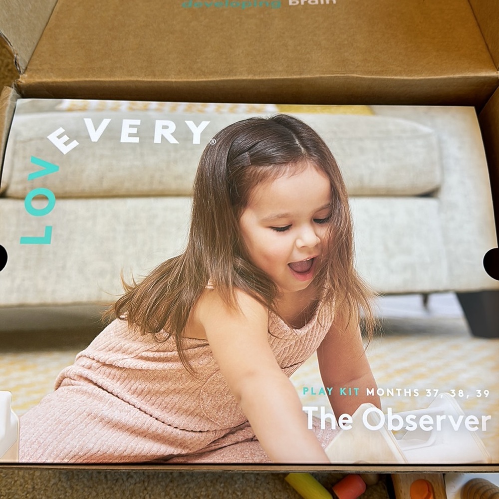 Lovevery - The Observer - months 37, 38, 39